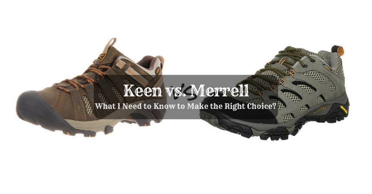 merrell vs keen