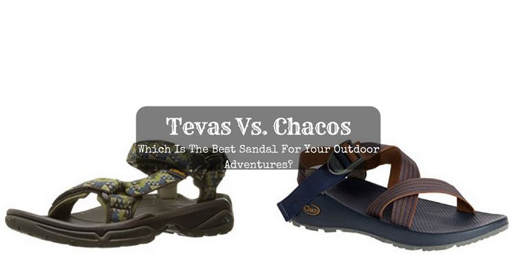 chacos or tevas