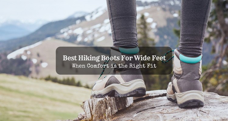 wide hiking boots