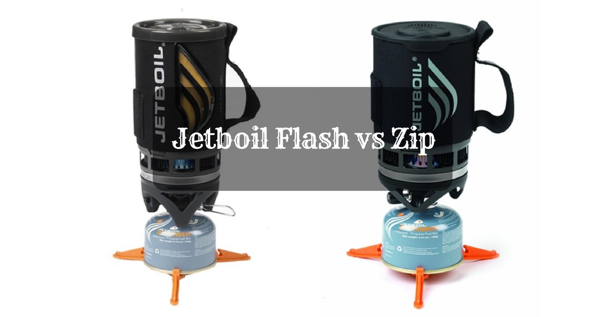 Jetboil Flash vs Zip