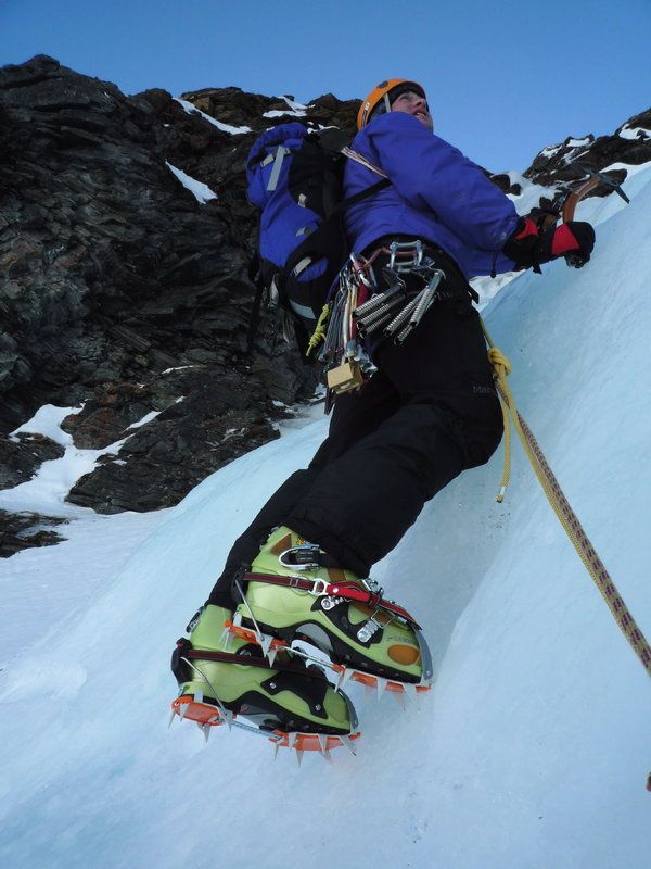 Climbing Technology Nuptse Crampons and Alpine Tour Axe