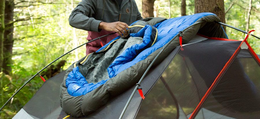 Caring For Your Sleeping Bag in Camp