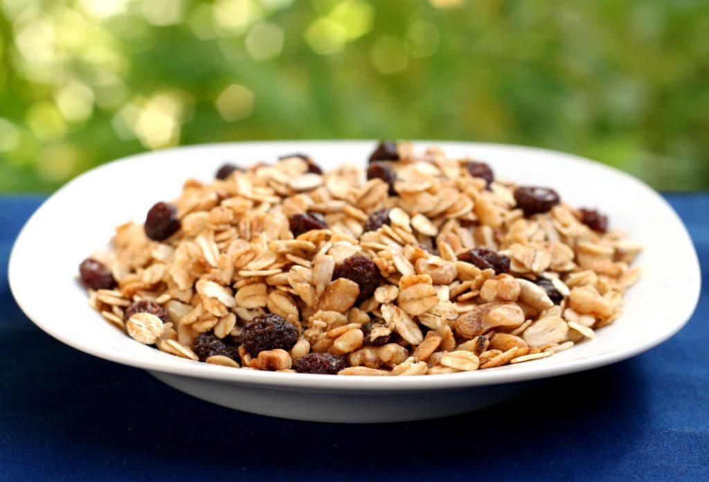 Hearty and sweet granola