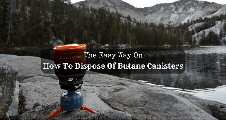 how to dispose of butane canisters