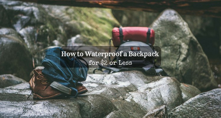 how to waterproof a backpack