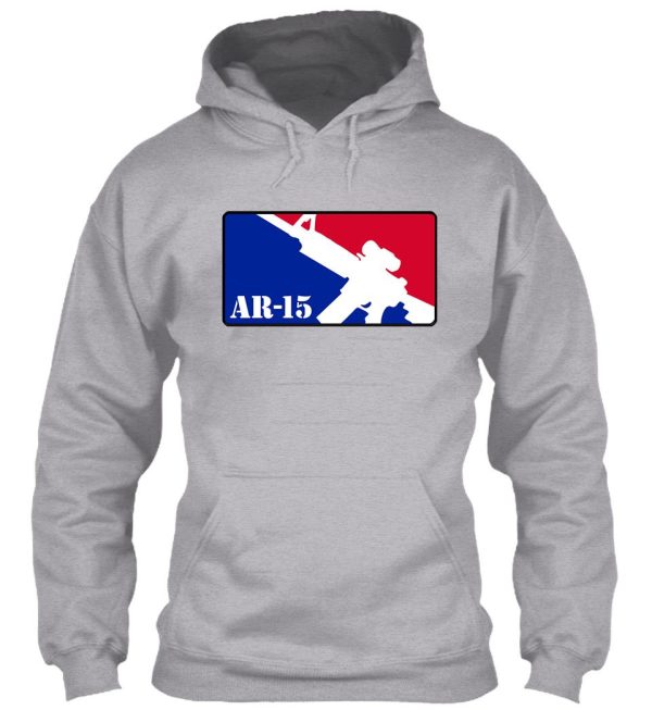 ar15 red white and blue hoodie