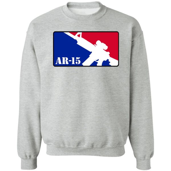 ar15 red white and blue sweatshirt