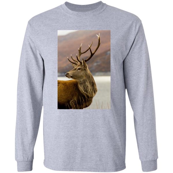 autumnal stag long sleeve