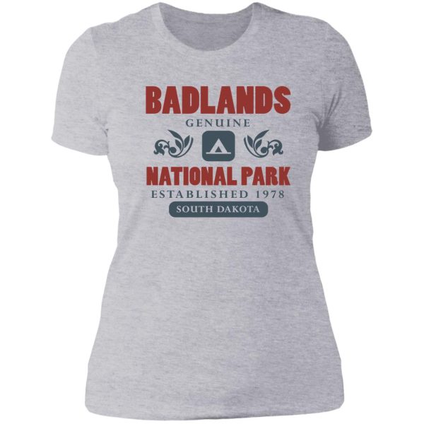 badlands national park lady t-shirt
