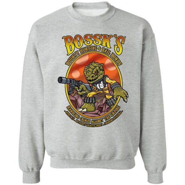 bounty hunting and bail bonds sweatshirt