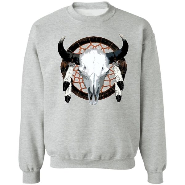 buffalo skull sweatshirt