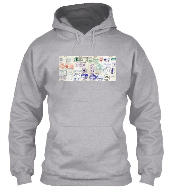 camino de santiago pilgrim's credential hoodie