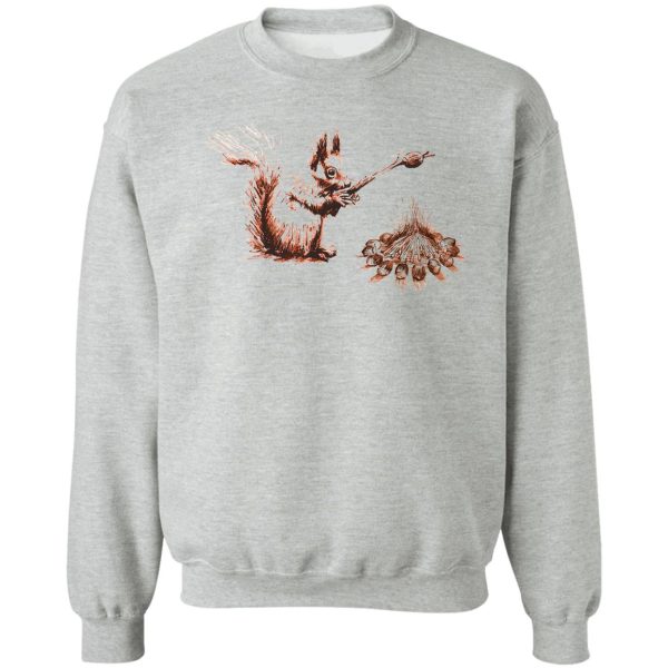 campfire squirrel sweatshirt