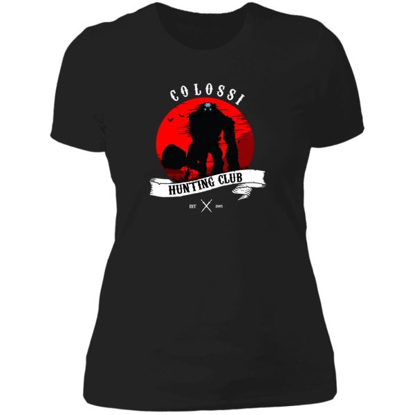 colossi hunting club lady t-shirt