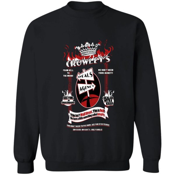 crowley's deals agency sweatshirt