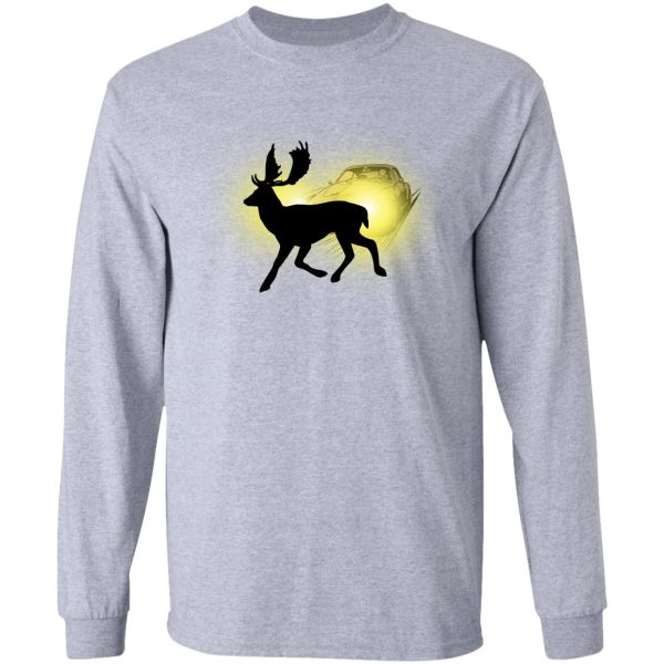 deer in the headlights long sleeve