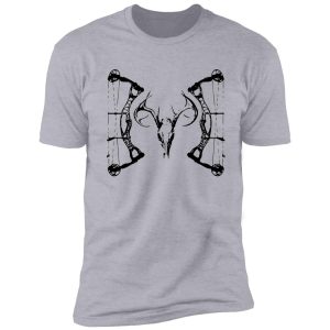 deerskull & compound bow shirt