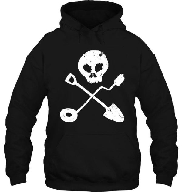 detectorist skull - sondengaenger schaedel hoodie