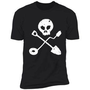 detectorist skull - sondengaenger schaedel shirt