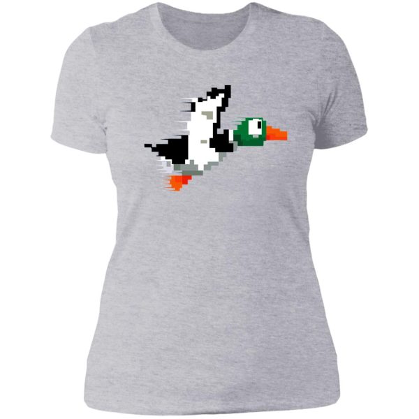 duck hunt lady t-shirt