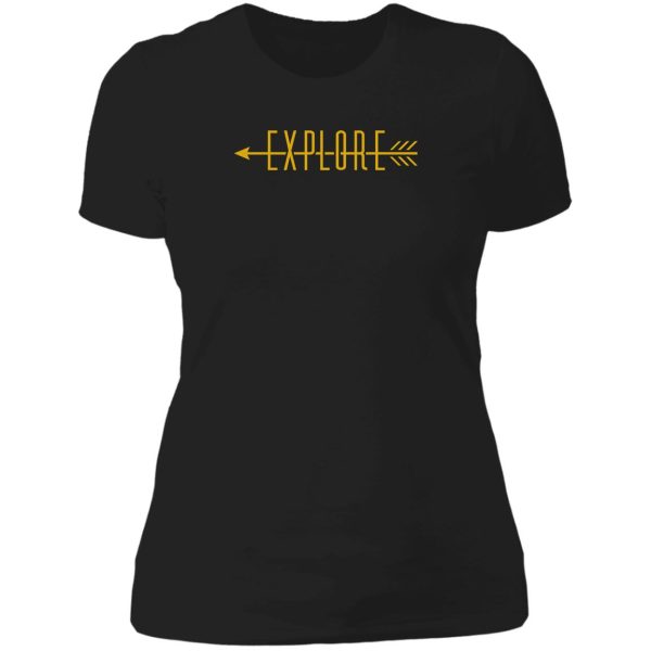 explore (arrow) lady t-shirt