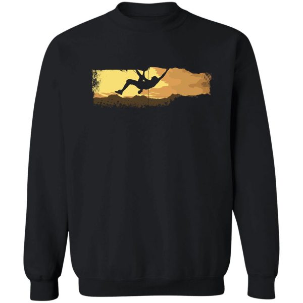 extreme climbing sweatshirt