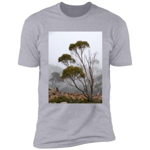 fog, mt wellington, tasmania australia shirt