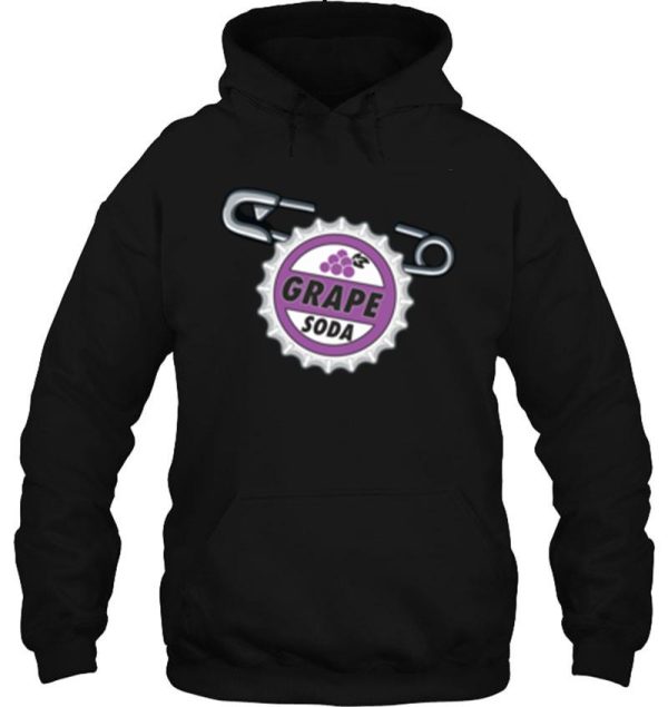 grape soda badge hoodie
