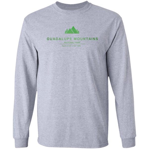 guadalupe mountains national park texas long sleeve
