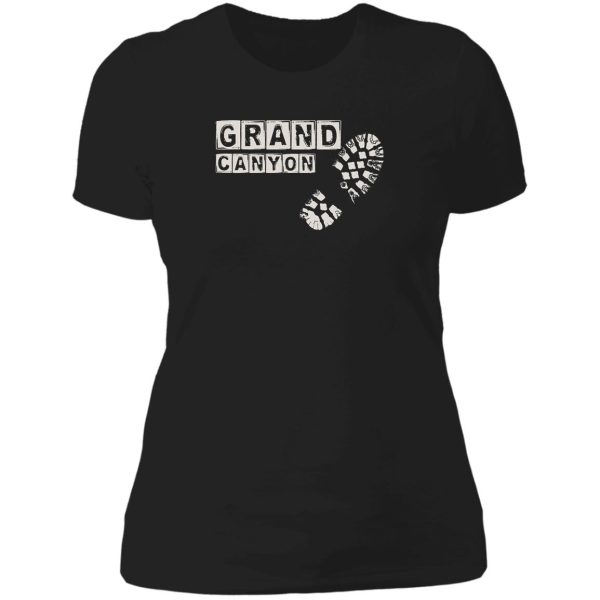 hike grand canyon lady t-shirt