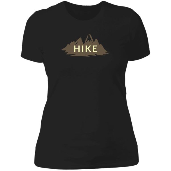 hike lady t-shirt