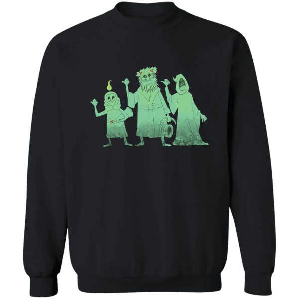 hitch-hiking christmas ghosts sweatshirt