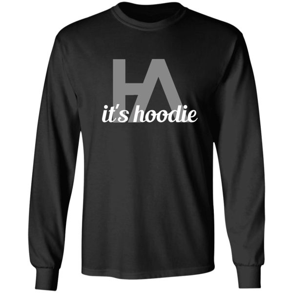 hoodie allen it's hoodie greywhite long sleeve