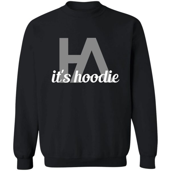 hoodie allen it's hoodie greywhite sweatshirt