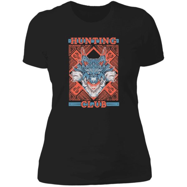 hunting club lagiacrus lady t-shirt