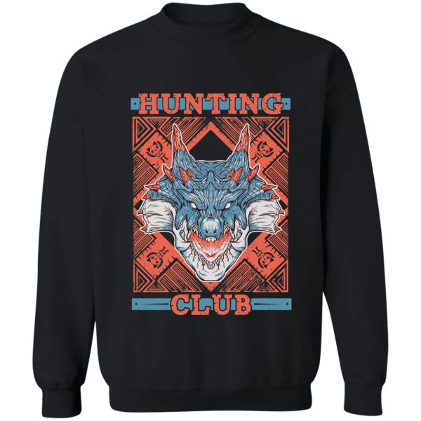 hunting club lagiacrus sweatshirt