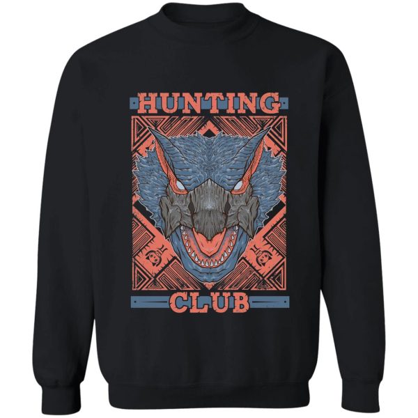 hunting club nargacuga sweatshirt
