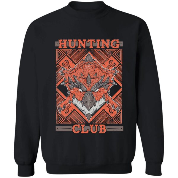 hunting club rathalos sweatshirt