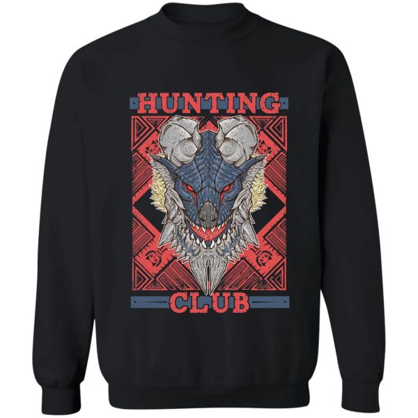 hunting club stygian zinogre sweatshirt