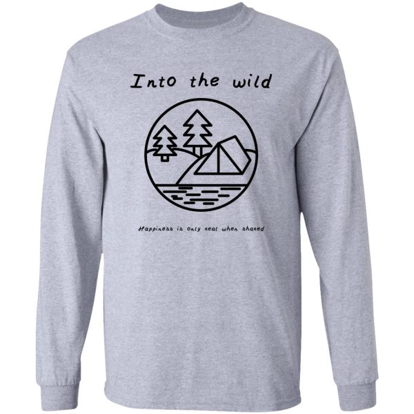 into the wild long sleeve