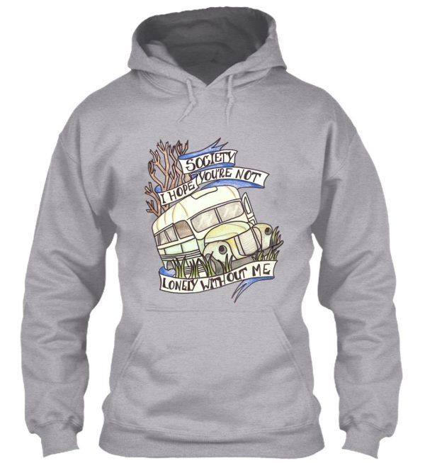 into the wild society hoodie