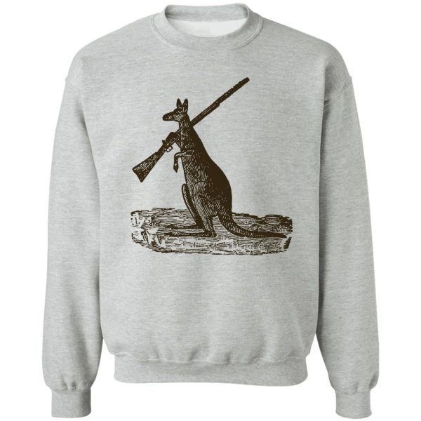 kangaroo shotgun sweatshirt