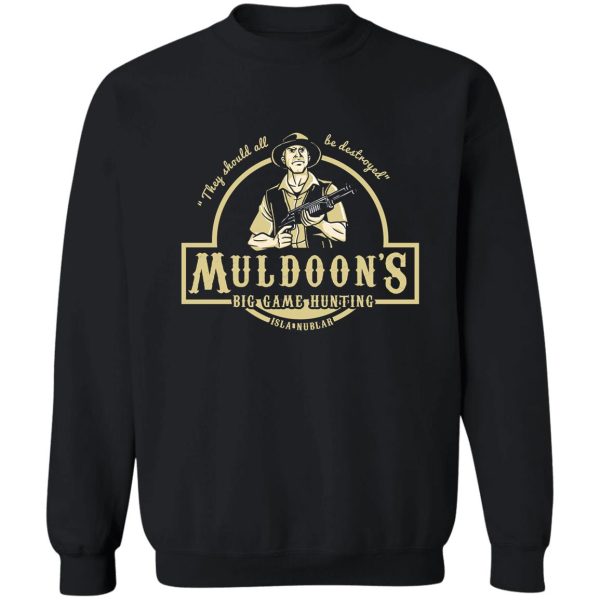 muldoon's big game hunting sweatshirt