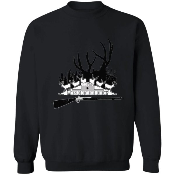 muzzleloader hunter sweatshirt