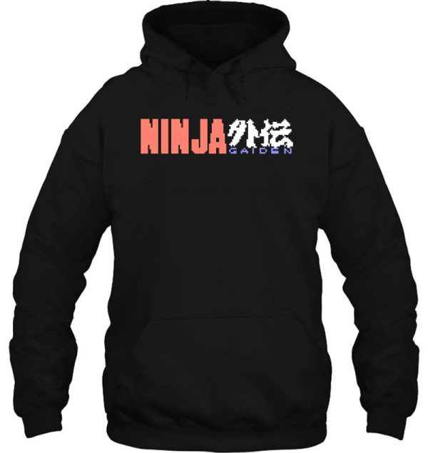 ninja gaiden logo hoodie