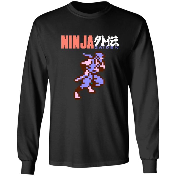 ninja gaiden's ryu with logo long sleeve