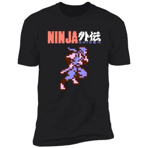 ninja gaiden's ryu with logo shirt