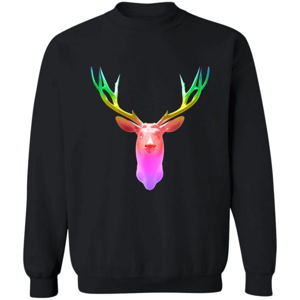 rainbow deer sweatshirt