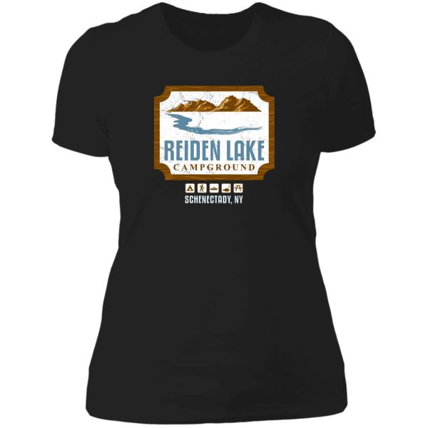 reiden lake campground lady t-shirt