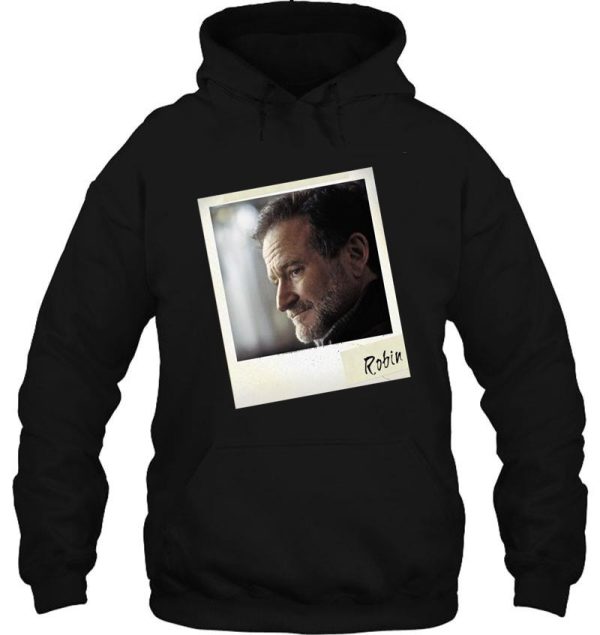 robin williams photograph hoodie